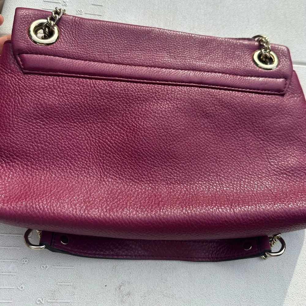 KS Cynthia Town Road Leather Flap Crossbody - Picture 6 of 6